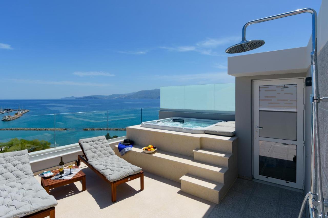 Angelique Luxury Apartment Ajos Nikolaos Zewnętrze zdjęcie